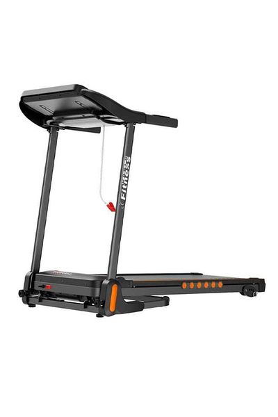 Fitness World 2 Hp Electric Treadmill With A Weight Capacity Of 120 Kg, Equipped With An Led Screen And A