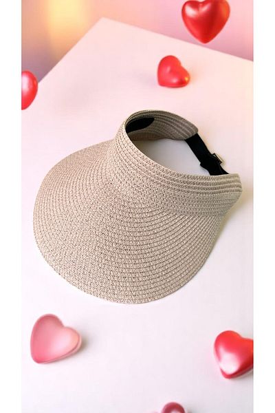 Deeplively Women's Straw Hat Summer Beach Hat Premium Quality - Visor Hat