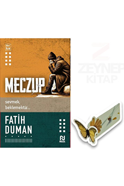 Nesil Yayınları Meczup - Fatih Duman(Özel Tasarım Hareketli Kelebek Ayraç Hed...