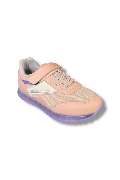 İdeal Cool Iron T-23 Girl's Mesh Banded Very Comfortable Daily Running Walking Sports Shoes