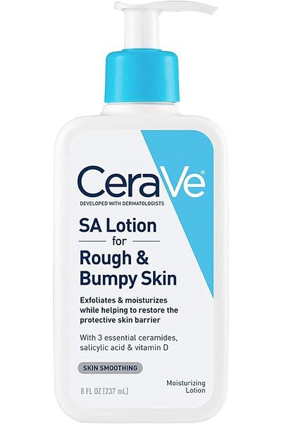 CeraVe SA Lotion for Rough & Bumpy Skin | Vitamin D, Hyaluronic Acid, Lactic Acid & Salicylic Acid L
