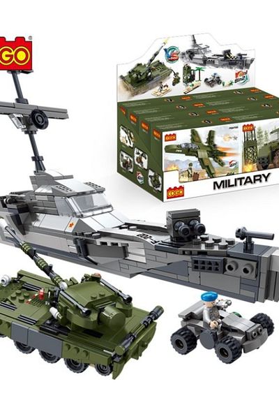 4KİDS KOJO Military Blocks 4in1 Blocks