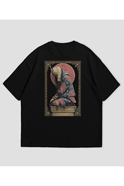 SVART WEAR تي شيرت للجنسين مقاس كبير من النحت والكليم