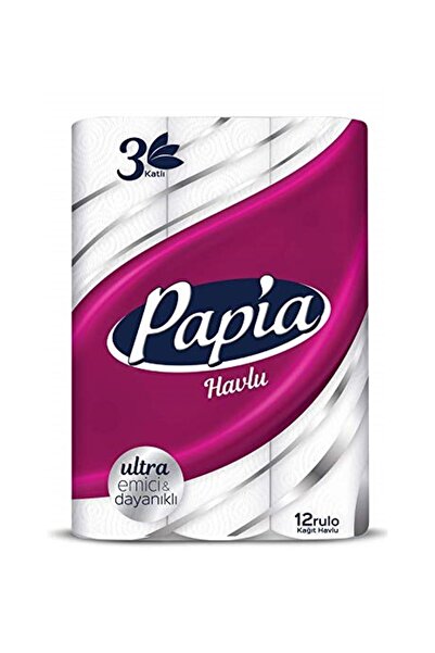 Papia Kağıt Havlu 12 Rulo *2