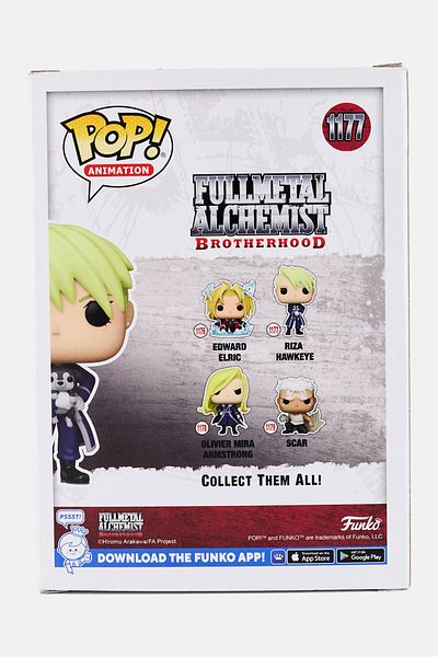 Funko Pop Animation 1177 Fullmetal Alchemist Brotherhood- Riza Hawkeye Vinyl Figure Toys