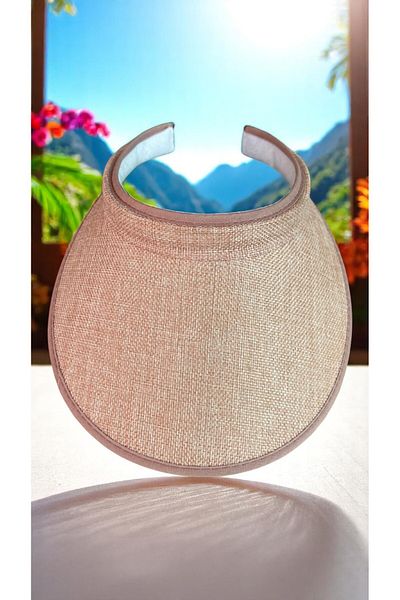 Deeplively Women's Straw Hat Summer Beach Hat Premium Quality - Visor Hat with Accessories