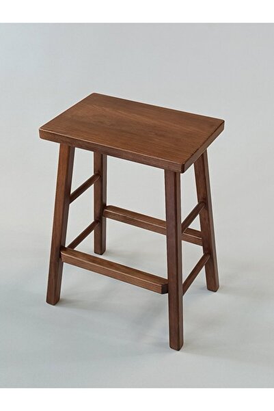 Özer Aldoğan Ahşap Bar Taburesi 60cm (28cmx42cm)