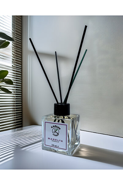 karum academy Manolya (DOĞADAN ILHAM ALAN FERAHLIK) Çubuklu Kare Oda Kokusu 1...