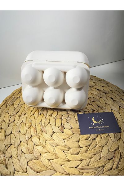 Madame Coco Quotidien 6-Piece Egg Storage Container