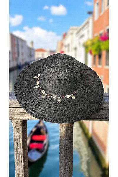 Deeplively Women's Straw Hat Summer Beach Hat Premium Quality - Foldable - Adjustable to Head