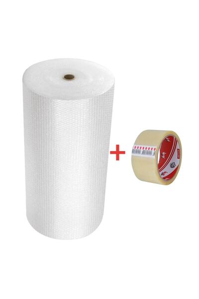 Mçb Group Balonlu Naylon 100cm X 50m Ambalaj Naylonu Patpat Pıt Pıt + Koli Bandı