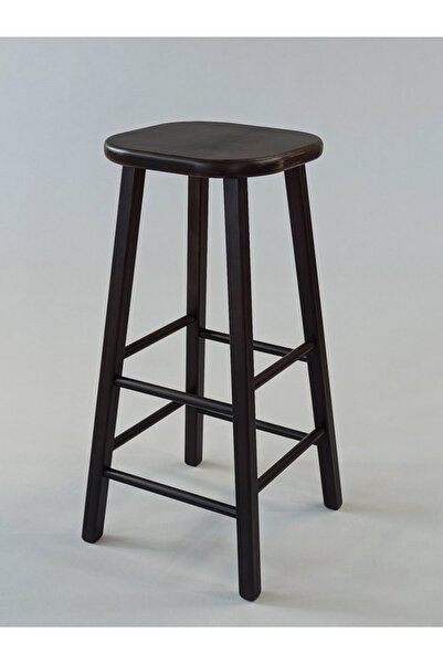 Özer Aldoğan Ahşap Bar Taburesi 80cm (35cmx35cm)