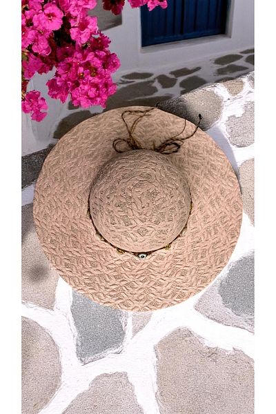 Deeplively Women's Straw Hat Summer Beach Hat Premium Quality - Foldable - Adjustable to Head