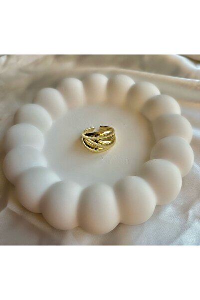 Bijou Luz Gold Pinterest Model Ayarlanabilir Yüzük
