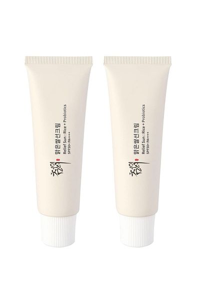 Beauty of Joseon Relief Sun Rice + Relief Sun Organic Sunscreen SPF50, Probiotics SPF50+ Rice Sunscreen Korean PA++++