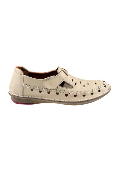 Fabbi women shoes Genuine Leather Soft Very Light Comfort Shoes 1018
