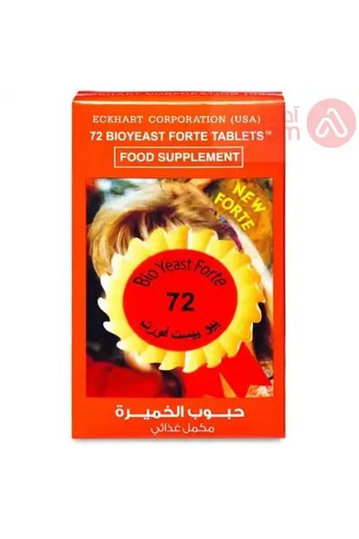 BIOYEAST FORTE RED 72TAB