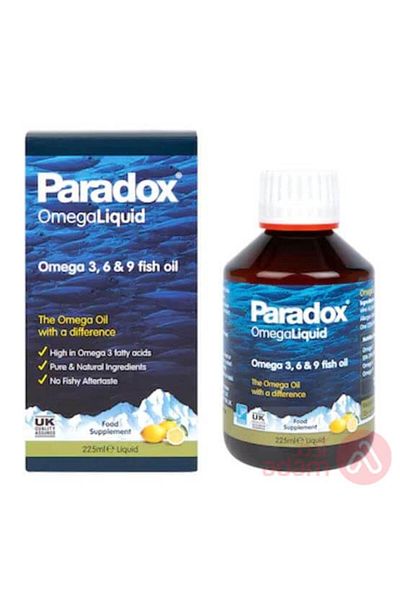 PARADOX OMEGA3.6.9 LIQIUID LEMON 225ML