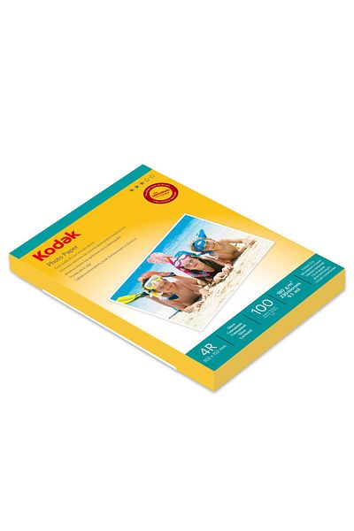 Kodak 180 Grams 10X15 Glossy 100 Pcs Inkjet Photo Paper