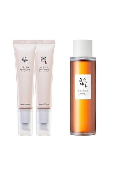Beauty of Joseon Revive Eye Serum Retinal 2 pack with Ginseng Essence Water Hydrating Face Toner
