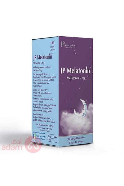 JP MELATONIN 5MG 100 CAPS
