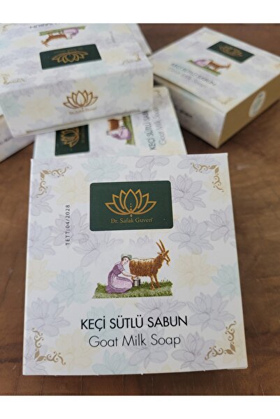 Dr. Şafak Güven صابون حليب الماعز المصنوع يدويًا من خشب البلوط