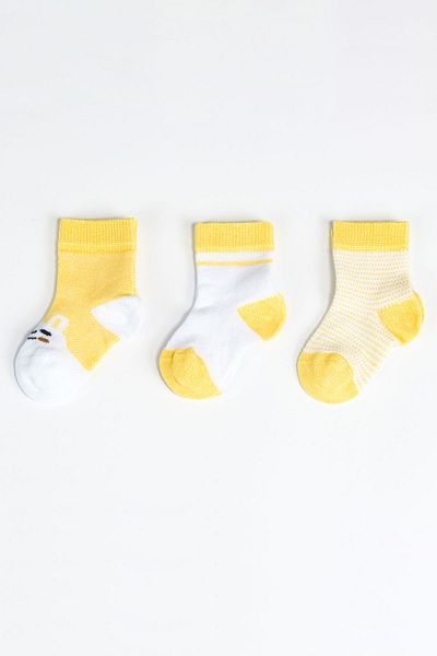 Aziz Bebe 3-Piece Socks Unisex Kids