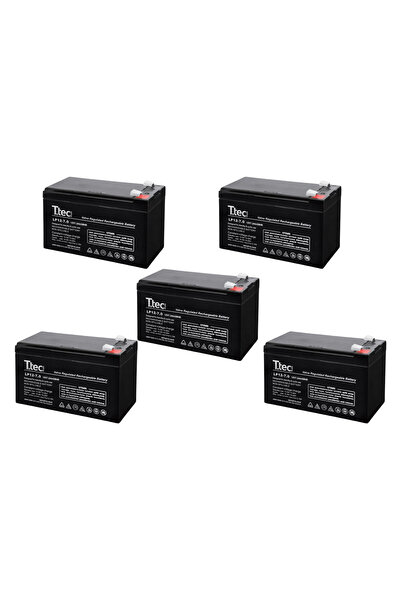Ttec 12V 7AH 20HR UPS AKÜSÜ 5 ADET ÖZEL FİYAT