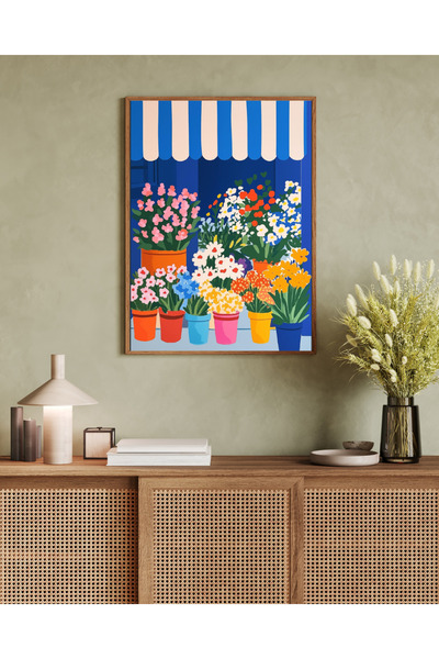 woodhomeworks Tek Parça Salon Ofis Dekor Tablo Ttk