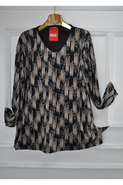 elma abone Super Oversize Combed Bluz