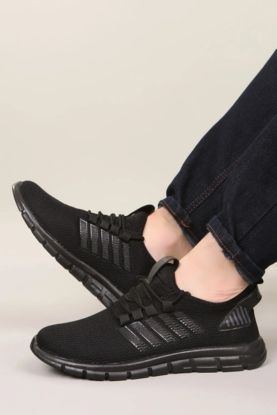 Calsido Чоловічі чорні трикотажні сліпони