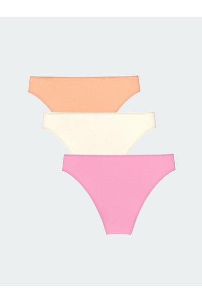 LC Waikiki Lcw Dream Plain Brazilian Panties 3 Pack (S5)
