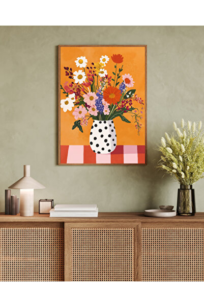 woodhomeworks Tek Parça Salon Ofis Dekor Tablo Ttk