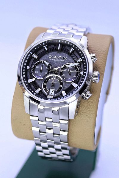 Quantum Steel Cord Men's Wrist Watch Asw123-I1942Q