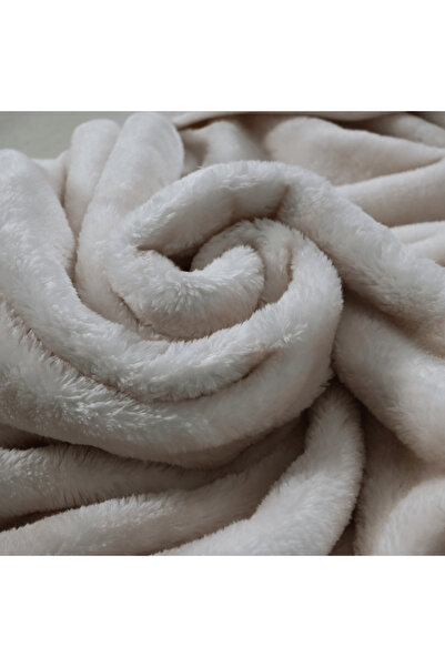 Brava Casa Royal Essence Blanket, Cream, 220x240 cm, Soft, Warm, Oeko-Tex Certified, BravaCasa