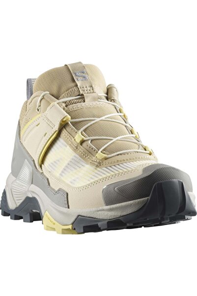 Salomon X Ultra 5 L47810400 Trekové boty Patika Běžecké unisex outdoorové boty BÉŽOVÉ