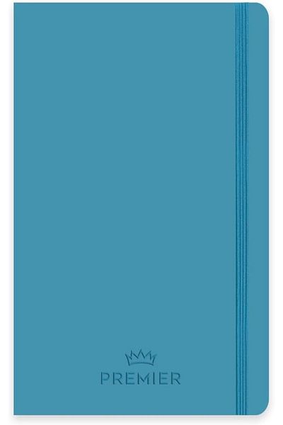 STOREMAX Sellbuystore Color 9X14 80 Sheets Lined Hardcover Premier Notebook - Blue 1053513