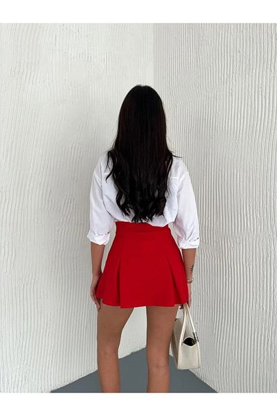 SLAW REZZ Women Crep Shorts Skirt
