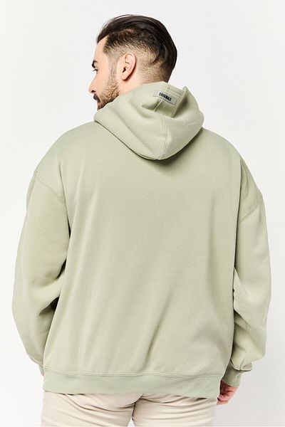 Originals by Brooklyn Cloth Men Graphic Print Long Sleeve Hoodie, Sage