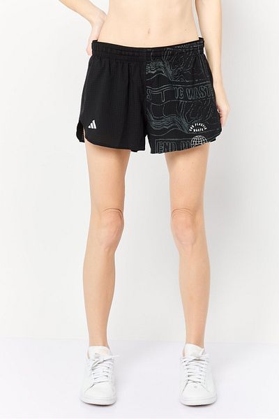 adidas Women Sportswear Fit 3 Inseam Running Shorts, Black