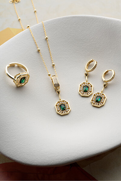 Silvano Jewelry 925 Ayar Gümüş Serenay Set Takım