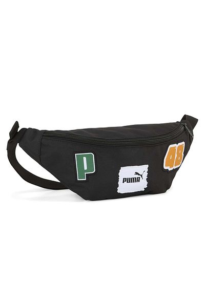 Puma 091162-01 Phase Patch Waist Bag Unisex Waist Bag Black