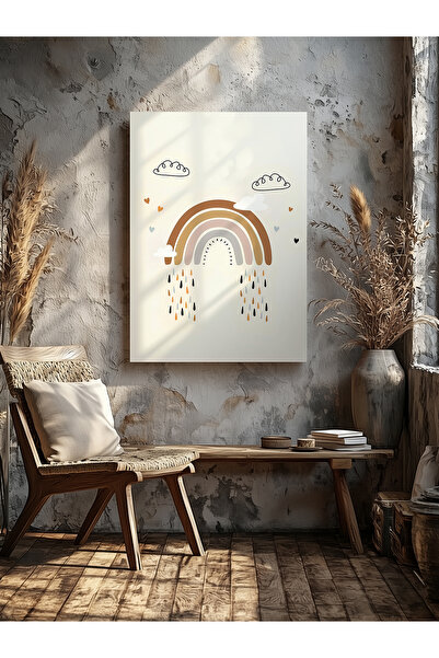 visdora Bohemian Rainbow Kids Room Home Office Kitchen Living Room Wall Decor...