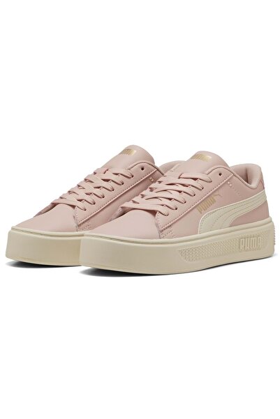 Puma Smash Platform v3 390758 Unisex Spor Ayakkabı PEMBE