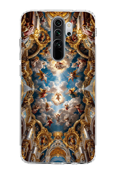 moonset Xiaomi Redmi Note 8 Pro Uyumlu Sanat Tasarımlı Baskılı Şeffaf Telefon...