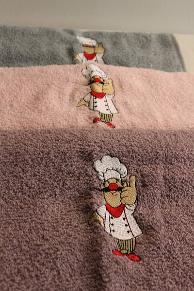 Durul 30X50 Merve Embroidered 3-Piece Towel