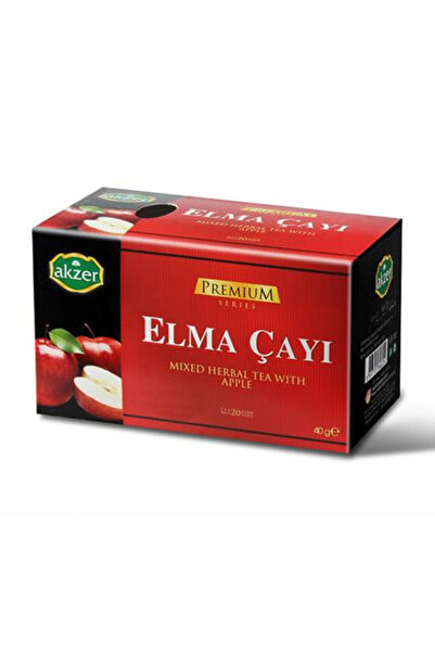 Medite Organik شاي التفاح الفاخر الطبيعي 20 كيس فلتر