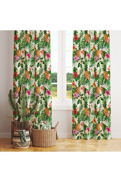 stellahomes Special Design Decorative Background Curtain 140X260 cm Single Wing