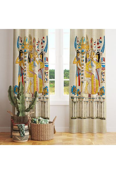 stellahomes Special Design Decorative Background Curtain 140X260 cm Single Wing