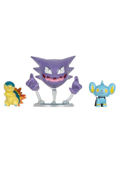 NECO TOYS Pokemon Battle 3-Figure Set Pkw3045